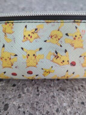 Pokemon Pikachu Soft PVC Leather Pouch